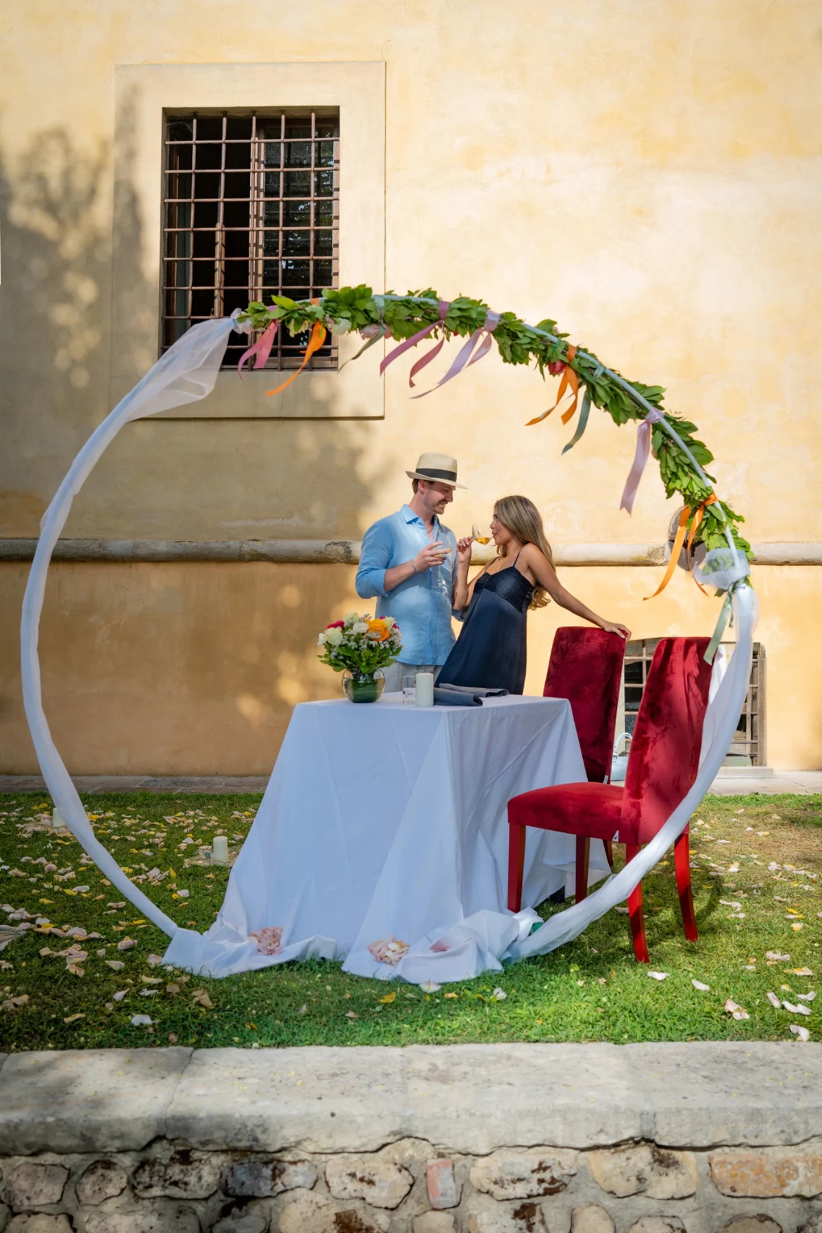 OUR ENGAGEMENT IN TUSCANY