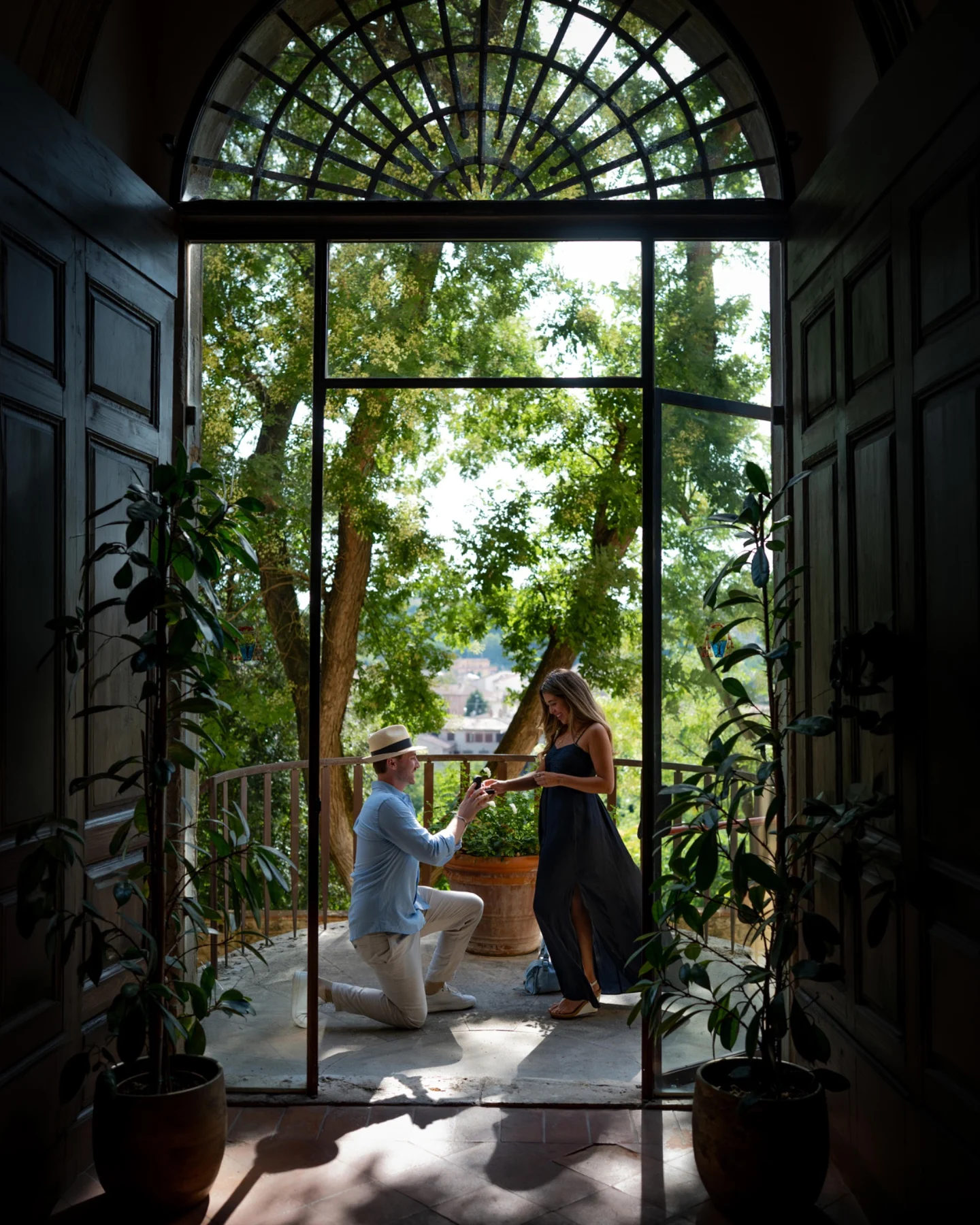OUR ENGAGEMENT IN TUSCANY