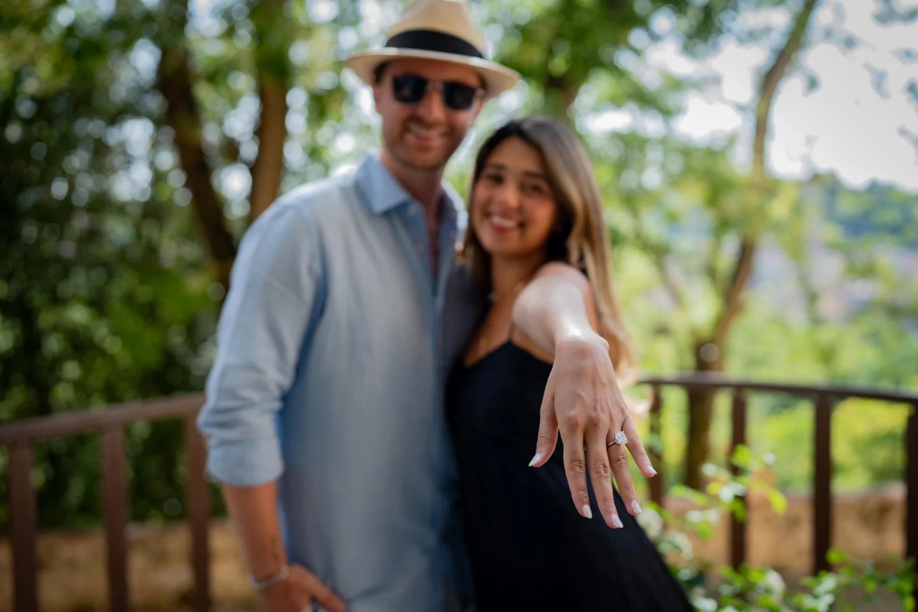 OUR ENGAGEMENT IN TUSCANY