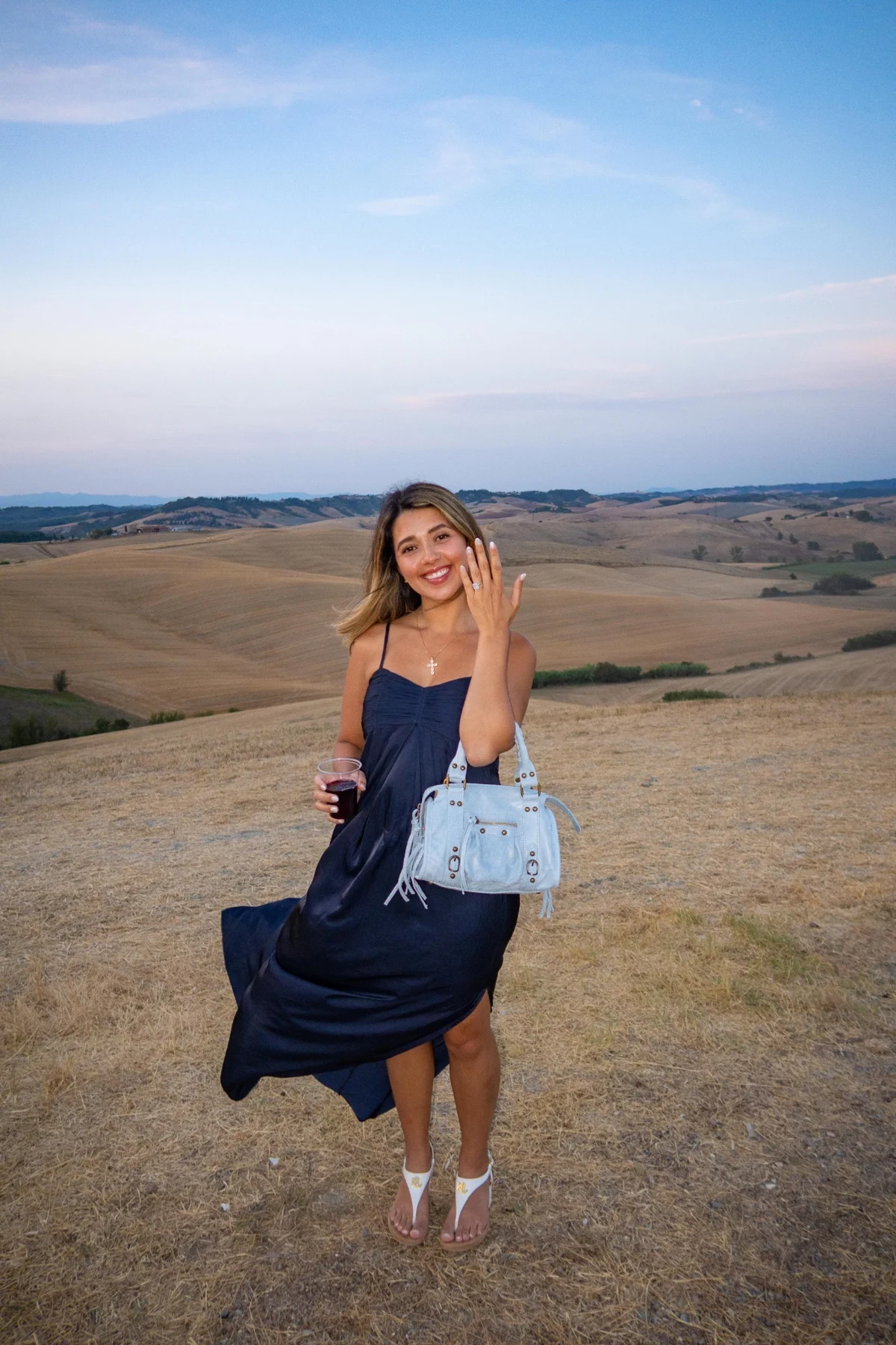 OUR ENGAGEMENT IN TUSCANY