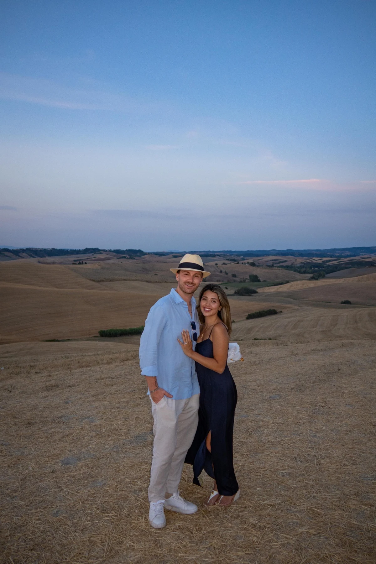 OUR ENGAGEMENT IN TUSCANY