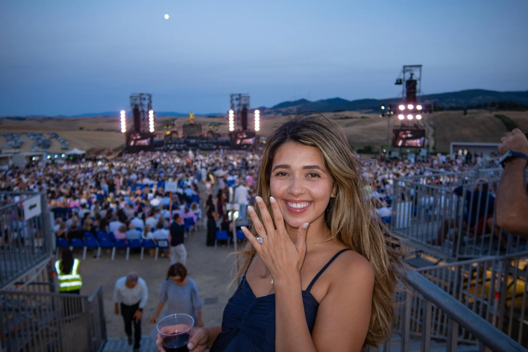 OUR ENGAGEMENT IN TUSCANY